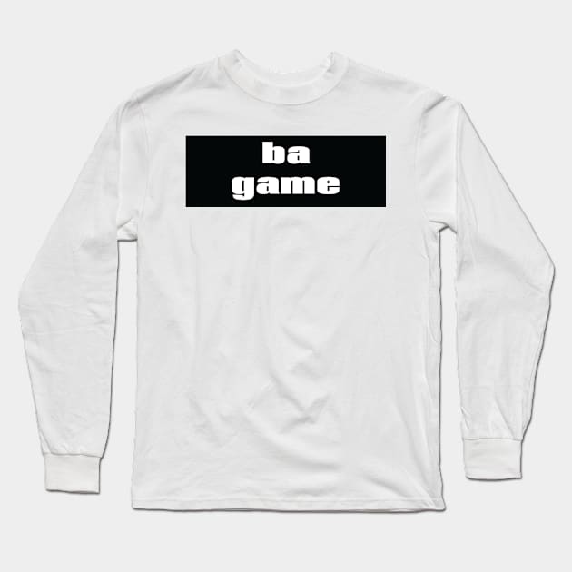 Ba Game Medieval Football Played In Scotland Long Sleeve T-Shirt by ProjectX23Red